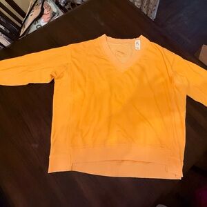 Aerie large orange sweatshirt. Never worn.